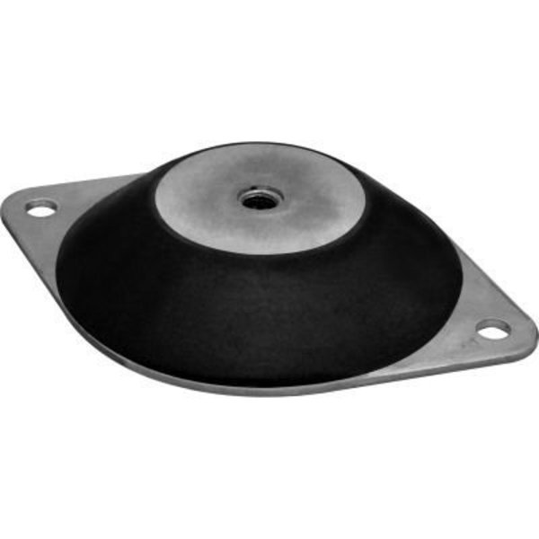 Vibrasystems Vibra Systems - Low Profile Compression Mount Double Deflection 176 Lbs. Max Load LF 8060